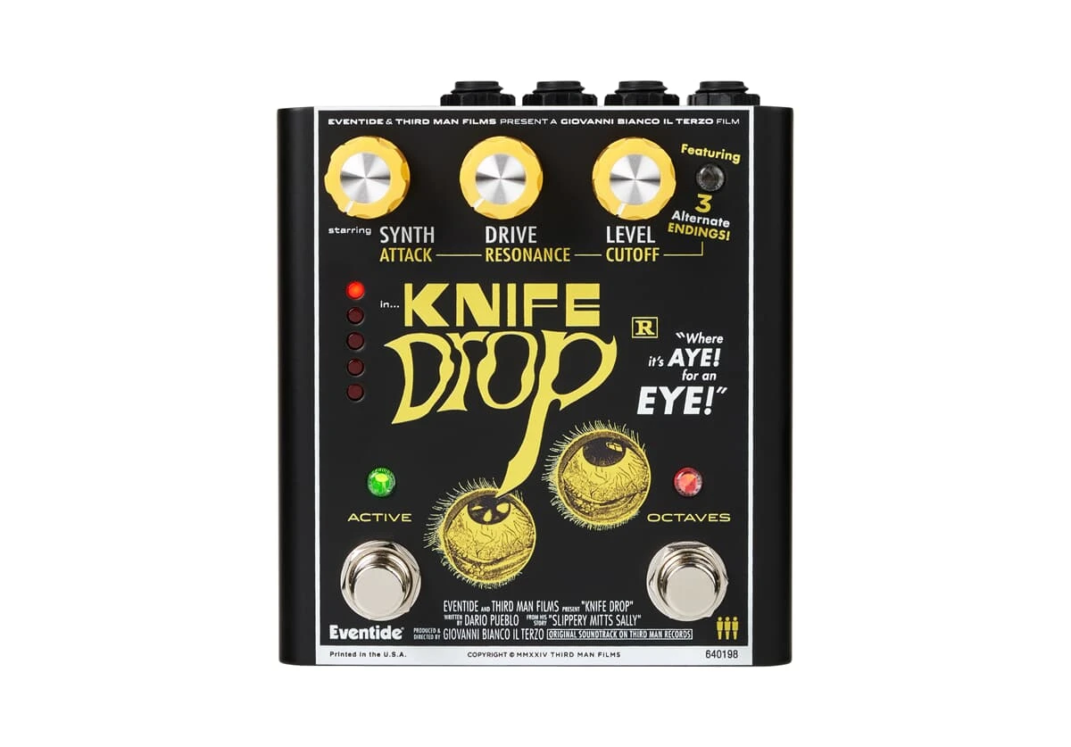 Eventide Knife Drop Sub-Octave Fuzz with Synth FX